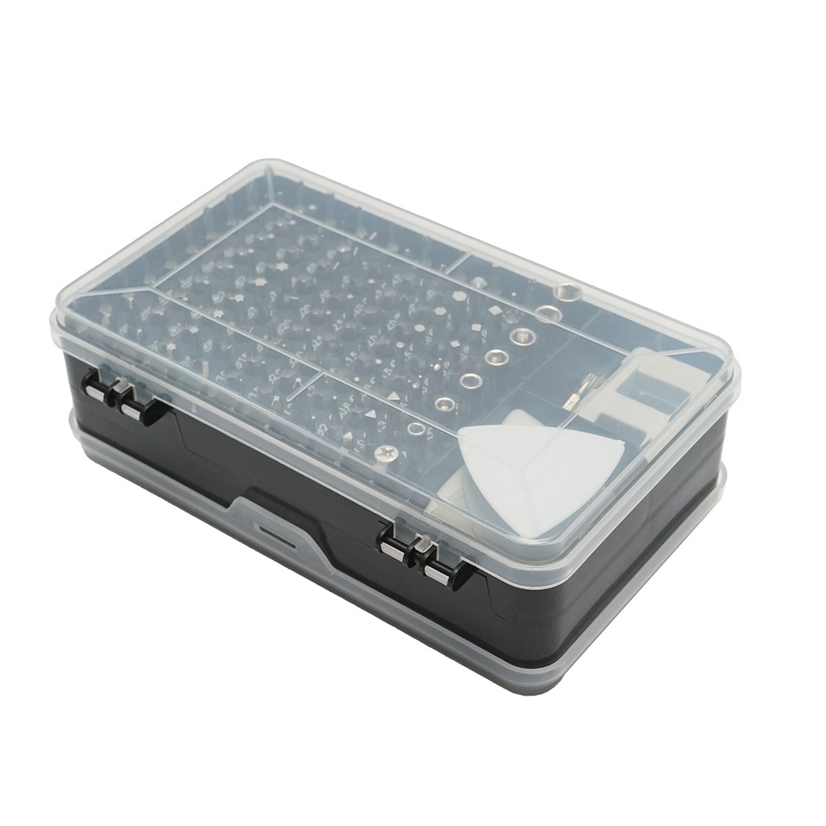 Trusa surubelnite de precizie biti, torx, cruce, hexagonal pentru electronice 139 piese